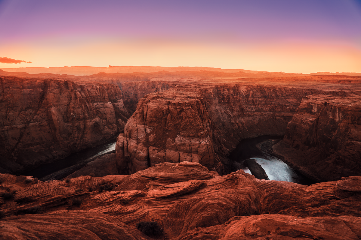 Grand Canyon during Sunset